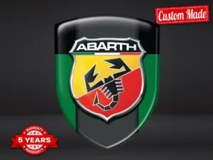 Fiat Abarth Autocollants Entretien Auto Max Résistants Pro